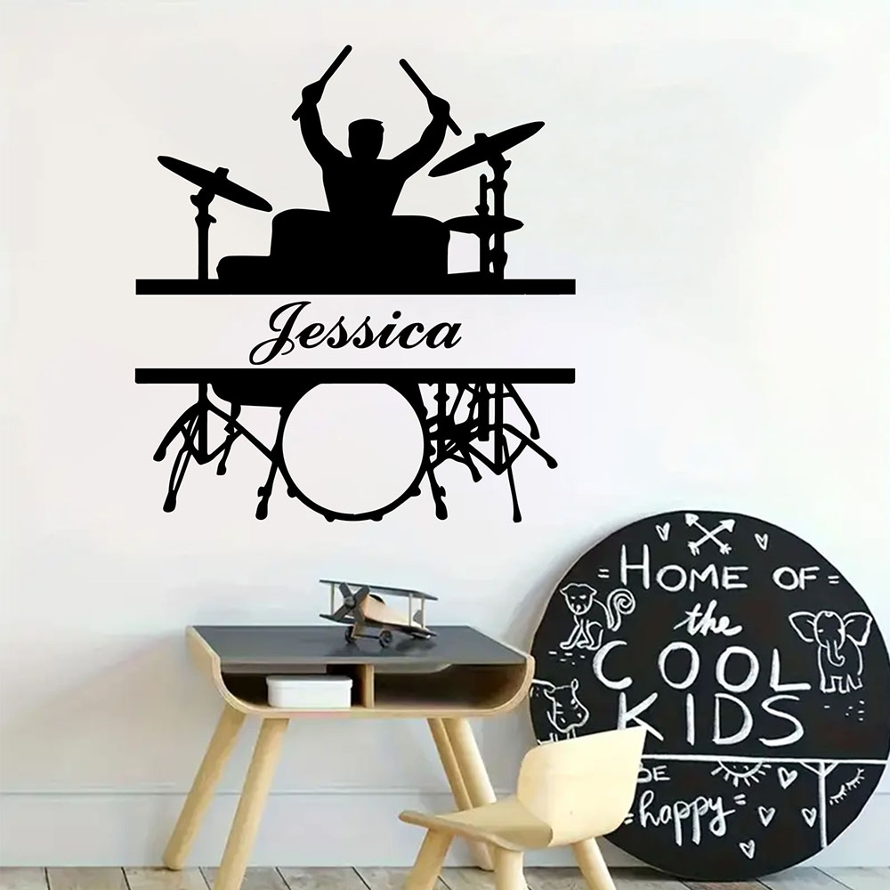 Home Decor Wallpaper - 1 adet karikatür müzik aleti kişiselleştirilmiş
