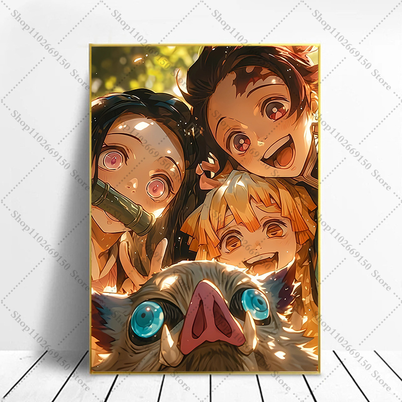 Home Decor Wall Pictures - Anime Yaratıcı Resim Ev Dekor Aksesuarları