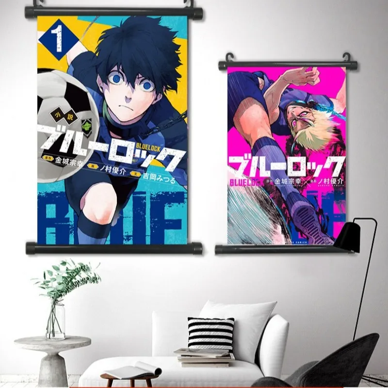 Home Decor Wall Pictures - Anime MAVİ KİLİT Posterler Duvar Sanatı