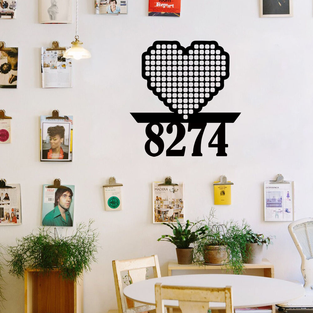 Home Decor Wallpaper - 1 adet serin aşk özelleştirilebilir isim