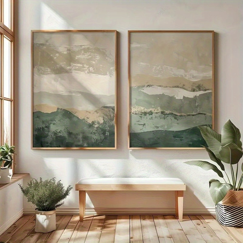Home Decor Korea - 2 adet/takım Wabi Sabi Soyut Geometrik