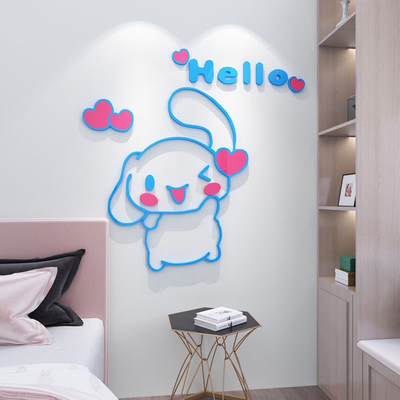 Home Decor Wallpaper - Sanrio Cinnamoroll 3D Akrilik çocuk Odası