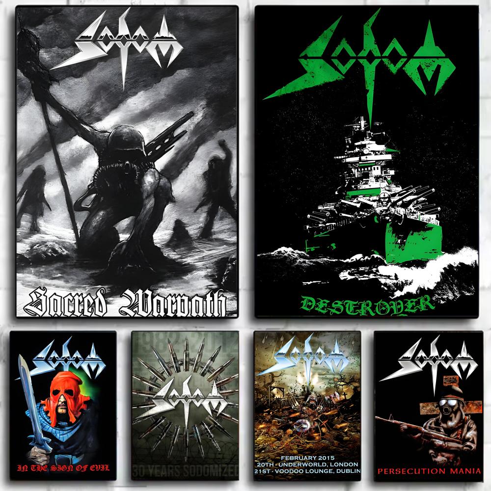 Germany Home Decor - Almanya Hızlı Thrash Metal Grubu S-Sodom
