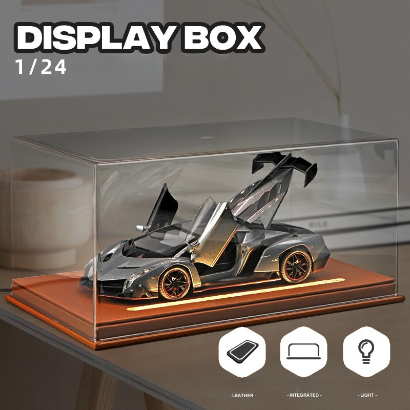 Home Decor Organizer - Akrilik Ekran Kutusu Işık ile 1:24