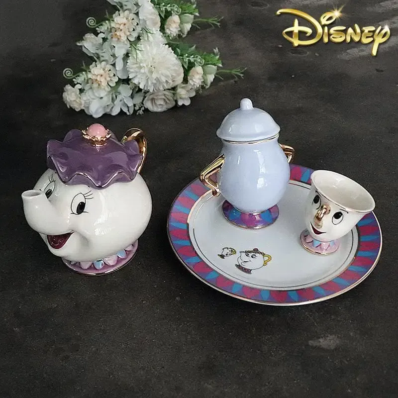 Home Decor Disney - Sıcak Çaydanlık Karikatür Güzel ve Çirkin