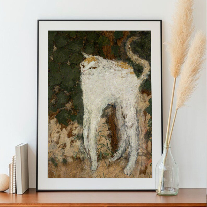Home Decor Exhibition - Pierre Bonnard Le Chat Blanc Sergi