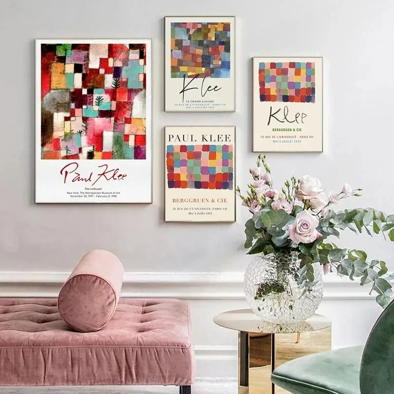 Home Decor Exhibition - Paul Klee Sergi Stilleri Duvar Sanatı