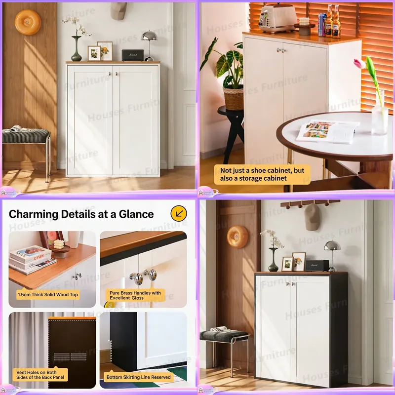 Home Decor Organizer - Ayarlanabilir Raflı Modern Ayakkabı Dolabı Depolama