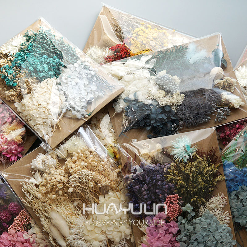 Home Decor Handicraft - 1 Paket Yapay Bitkiler Kurutulmuş Gerçek