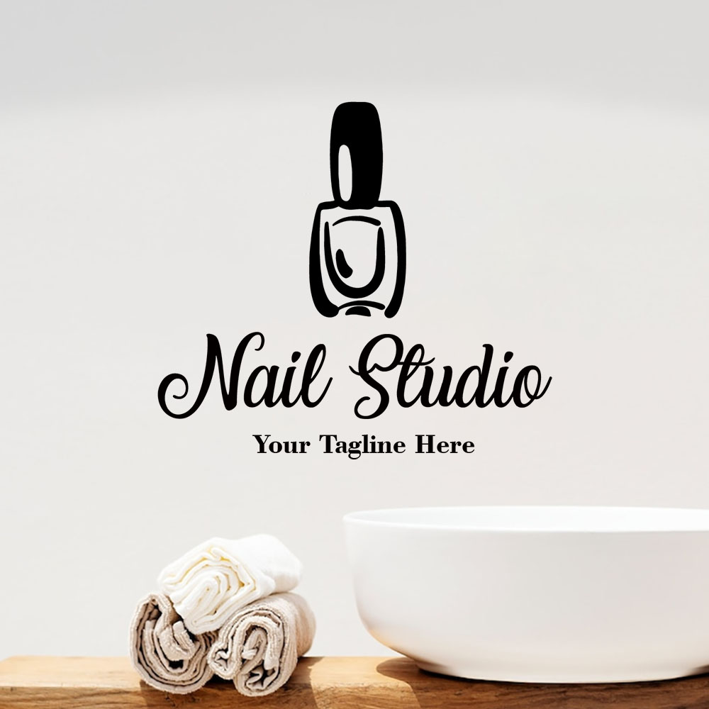 Home Decor Wallpaper - 1 adet yeni manikür özelleştirilebilir isim