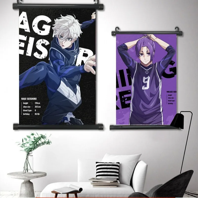 Anime MAVİ KİLİT Posterler Duv - Home Decor Wall Pictures incelemesi ve fiyatı