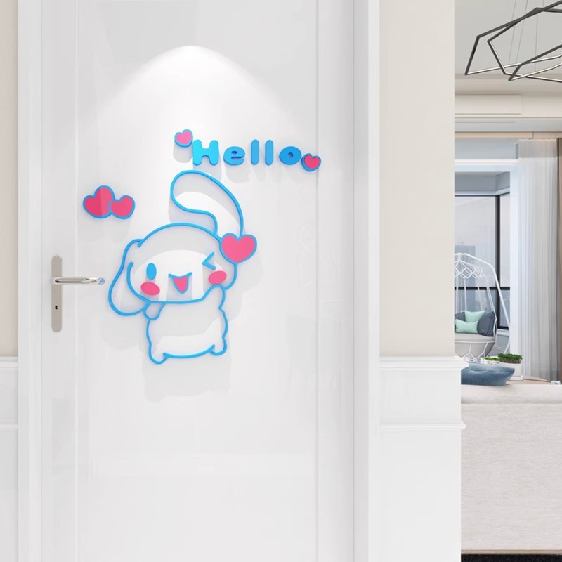 Sanrio Cinnamoroll 3D Akrilik  - Home Decor Wallpaper incelemesi ve fiyatı