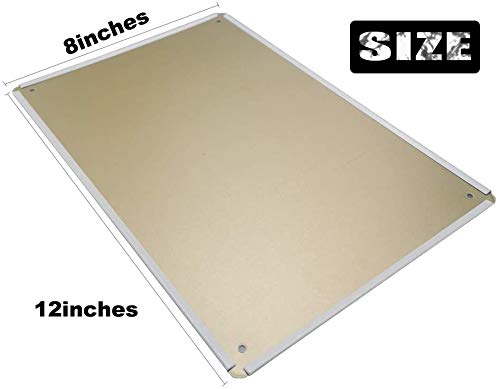 HOUVSSEN Metal Tabela, 8 x 12  - Germany Home Decor incelemesi ve fiyatı