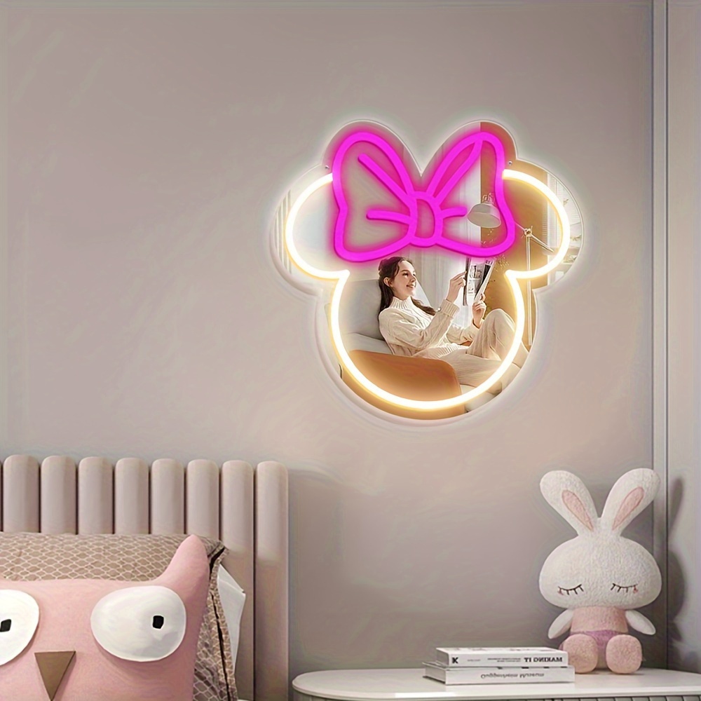 Disney Minnie Mouse LED Neon T - Home Decor Disney incelemesi ve fiyatı