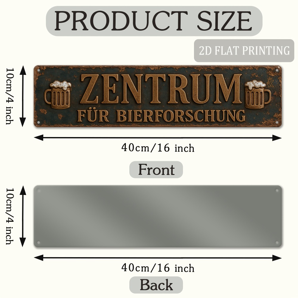 2D Düz Komik Bira Araştırma Me - Germany Home Decor incelemesi ve fiyatı