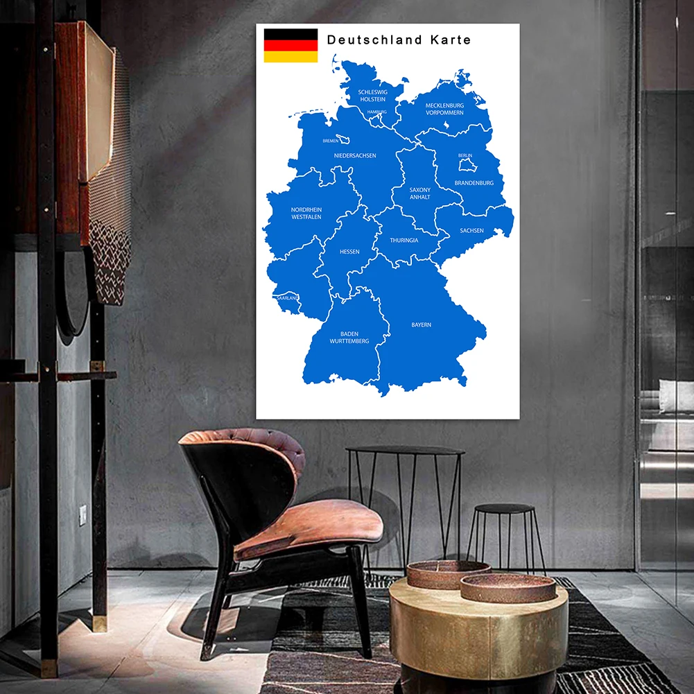 100*150 Cm almanya siyasi hari - Germany Home Decor incelemesi ve fiyatı