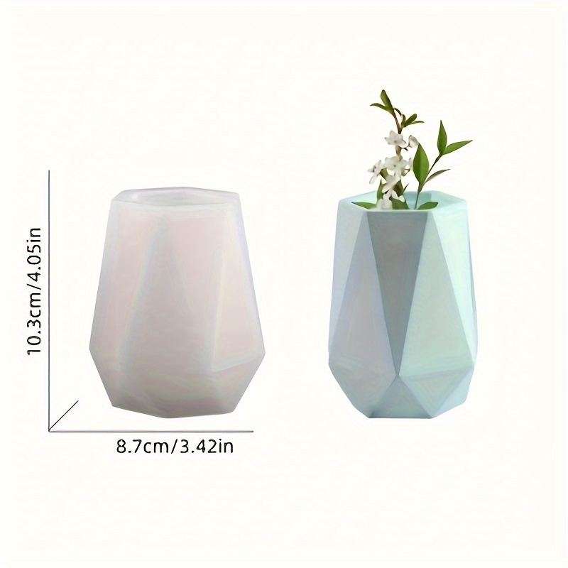 Diy6 Yan Kesimli Vazo Silikon  - Home Decor Handicraft incelemesi ve fiyatı