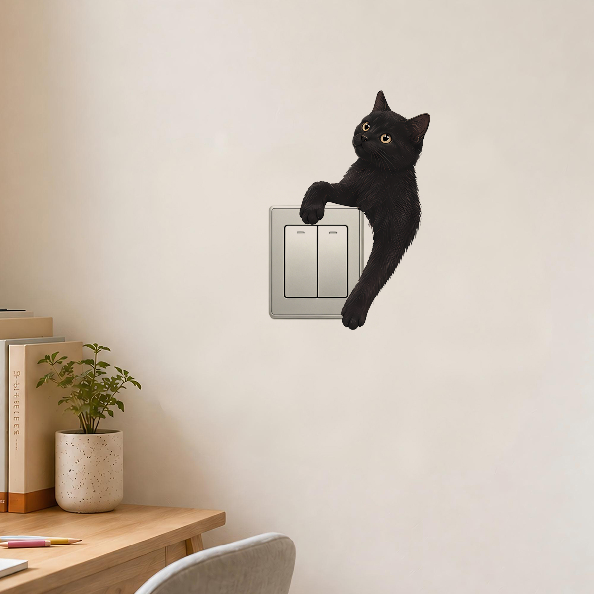 Sevimli Siyah Kedi Işık Anahta - Home Decor Outlet incelemesi ve fiyatı