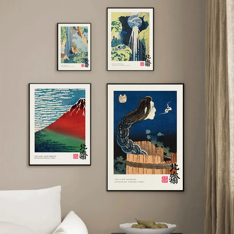 Büyük Dalga Katsushika Hokusai - Home Decor Exhibition incelemesi ve fiyatı