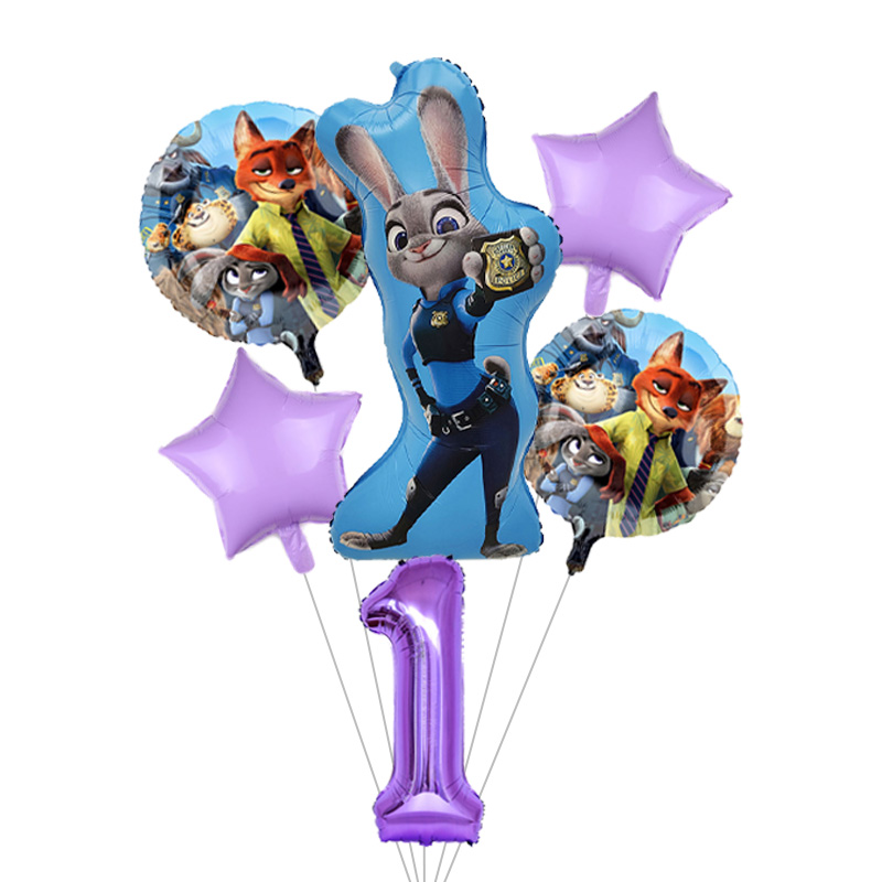 Zootopia Hayvan Karikatür Balo - Home Decor Disney incelemesi ve fiyatı
