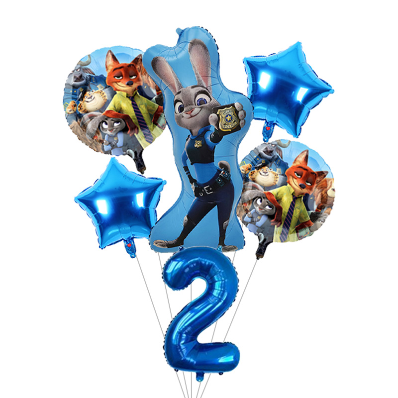 Zootopia Hayvan Karikatür Balo - Home Decor Disney incelemesi ve fiyatı