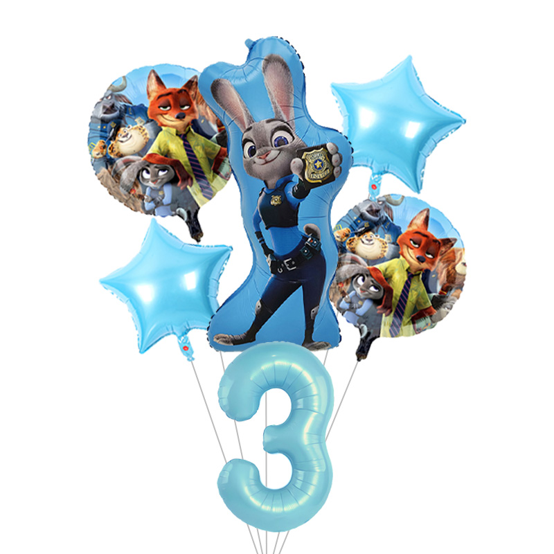 Zootopia Hayvan Karikatür Balo - Home Decor Disney incelemesi ve fiyatı