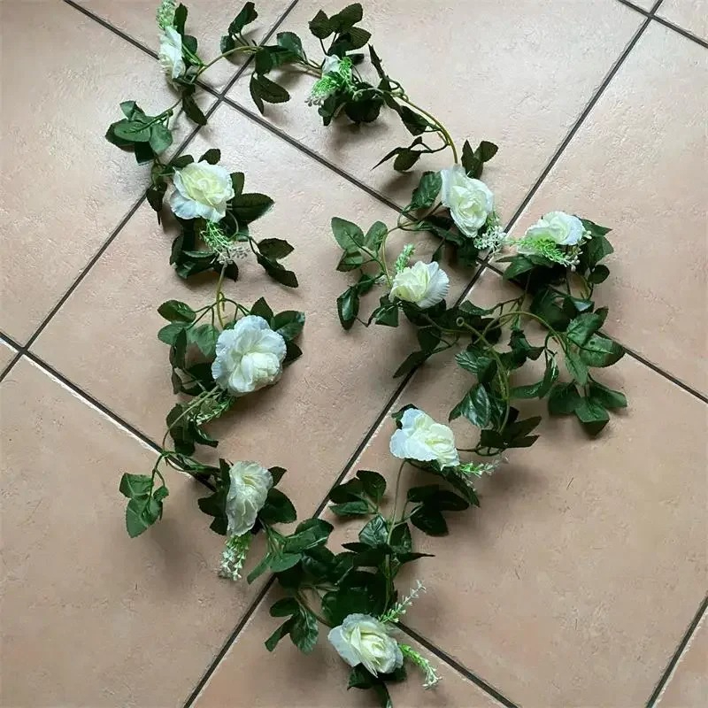 1 Adet 2.2 M Yapay Beyaz Çiçek - Home Decor Handicraft incelemesi ve fiyatı