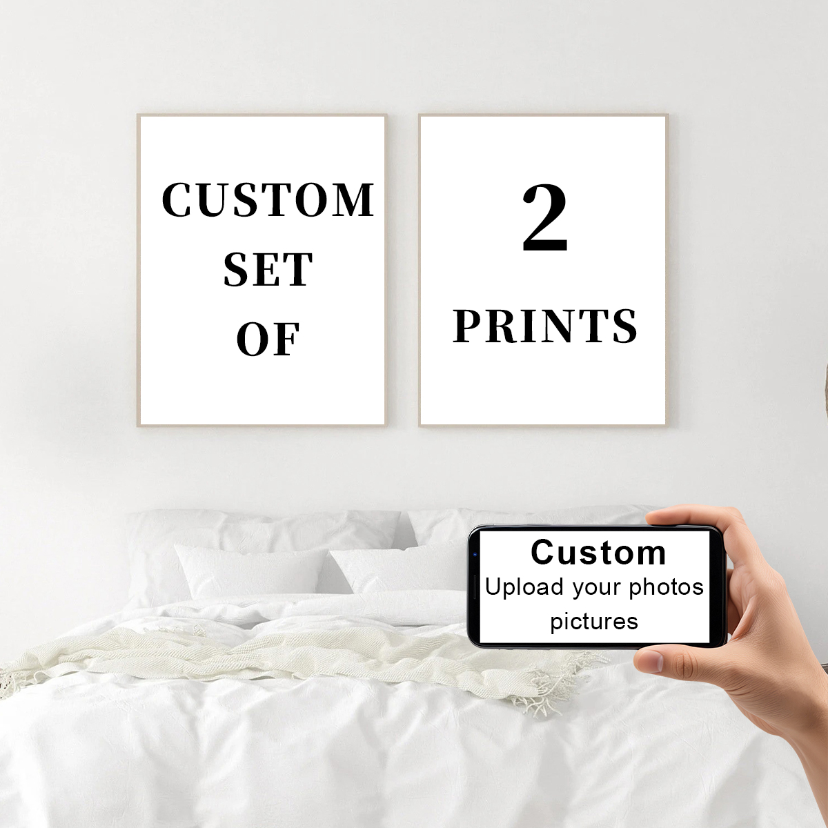 2 adet/takım özel tuval baskıl - Home Decor Wall Pictures incelemesi ve fiyatı