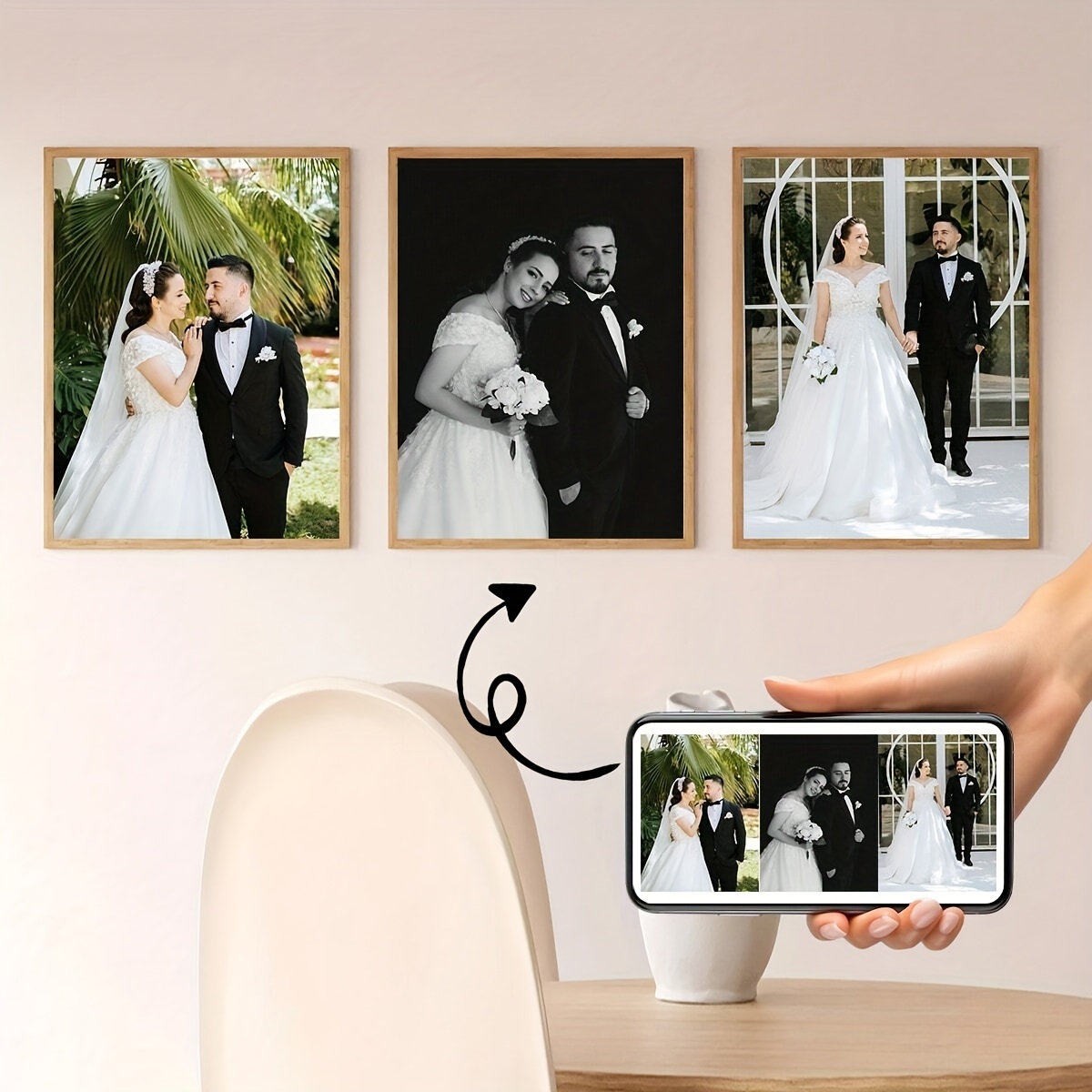 3'lü/set Özel Kare Kanvas Post - Home Decor Wall Pictures incelemesi ve fiyatı
