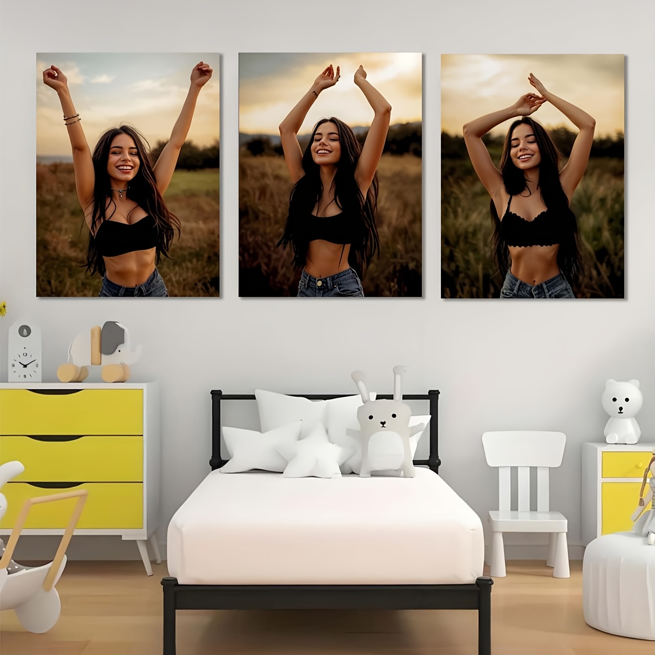 İstediğiniz 3 fotoğrafınızı öz - Home Decor Wall Pictures incelemesi ve fiyatı