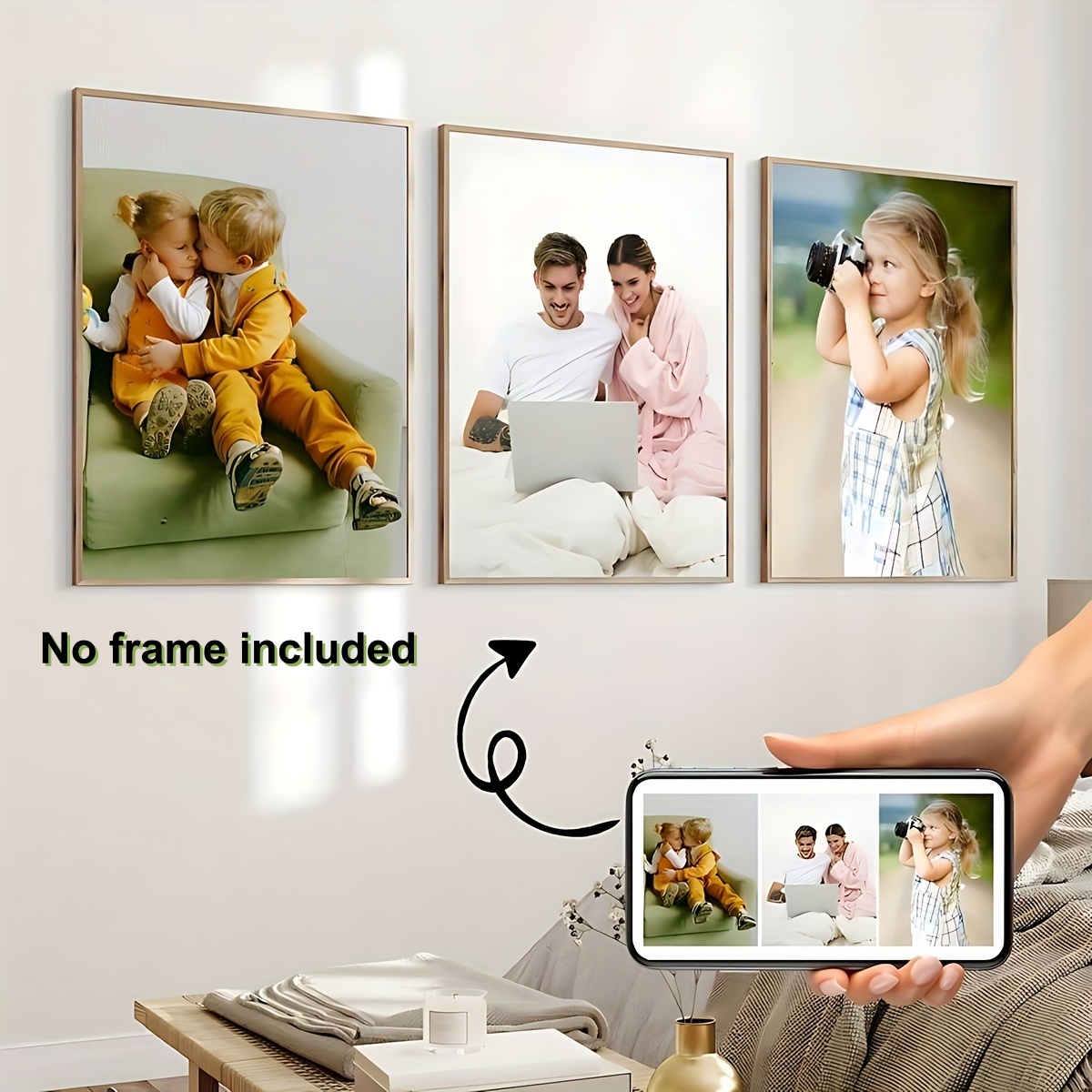 İstediğiniz 3 fotoğrafınızı öz - Home Decor Wall Pictures incelemesi ve fiyatı