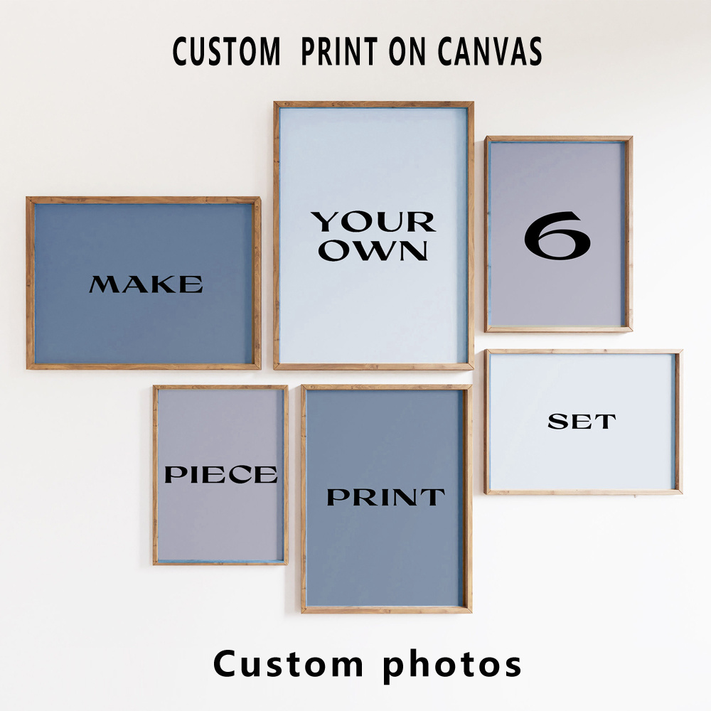 6 adet/takım özel tuval baskıl - Home Decor Wall Pictures incelemesi ve fiyatı